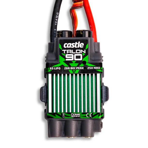 Discount ๐คฉ Castle Creations Talon 90-Amp 25V BL ESC with 20amp BEC โ๏ธ 1 Discount ๐คฉ Castle Creations Talon 90-Amp 25V BL ESC with 20amp BEC โ๏ธ