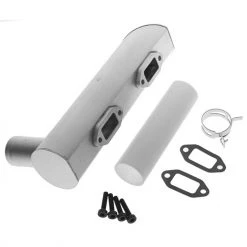 Buy ✨ DLE Engines Muffler Left 2-Hole: DLE-222 🤩