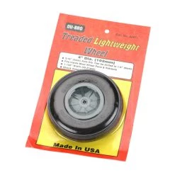 New 🛒 Dubro Products Treaded Lite Wheel, 4" (1) 🧨