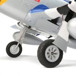 Budget 🌟 E-flite P-51D Mustang 1.5m BNF Basic Combo 💯 -Cheap RC Planes Store EFL01250C A10 MJAW50MM