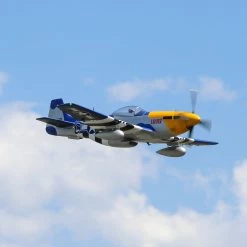 Budget 🌟 E-flite P-51D Mustang 1.5m BNF Basic Combo 💯 -Cheap RC Planes Store EFL01250C A18 MJAW50MM
