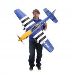 Wholesale 😍 E-flite P-51D Mustang 1.5m Smart PNP 🧨 -Cheap RC Planes Store EFL01275 A1 CXB5Z2QS scaled