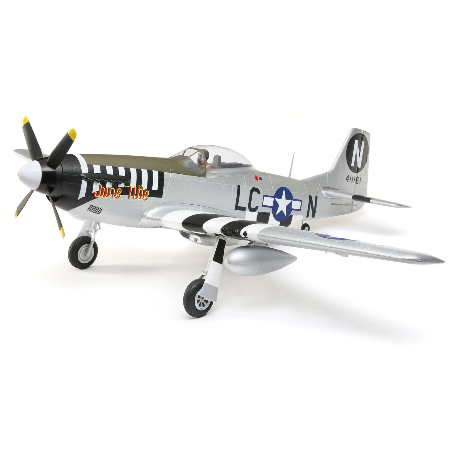 New ❤️ E-flite P-51D Mustang 1.2m BNF Basic with AS3X and SAFE Select 🤩 1 New ❤️ E-flite P-51D Mustang 1.2m BNF Basic with AS3X and SAFE Select 🤩