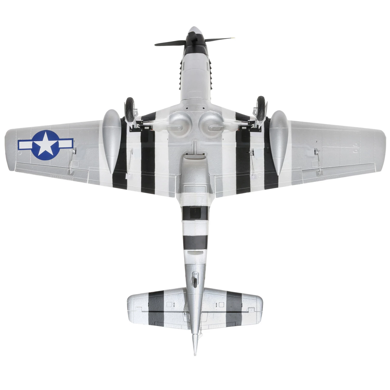 New ❤️ E-flite P-51D Mustang 1.2m BNF Basic with AS3X and SAFE Select 🤩 8 New ❤️ E-flite P-51D Mustang 1.2m BNF Basic with AS3X and SAFE Select 🤩 - Image 8