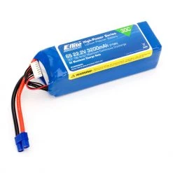 Deals 🌟 E-flite 22.2V 3200mAh 6S 30C LiPo Battery: EC3 🔥