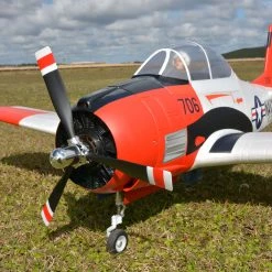 Outlet ⭐ FMS T-28D PNP 1400mm V4 with Reflex, Red 👍 -Cheap RC Planes Store FMM083PREDX A02 K5SAJVQ1