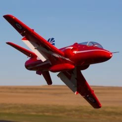 Hot Sale 👏 FMS BAE Hawk Red Arrow 80mm EDF PNP with Reflex 😀 -Cheap RC Planes Store FMM099P2X A10 DOLELM9W
