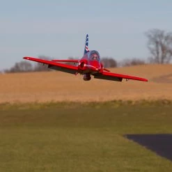 Hot Sale 👏 FMS BAE Hawk Red Arrow 80mm EDF PNP with Reflex 😀 -Cheap RC Planes Store FMM099P2X A12 DOLELM9W
