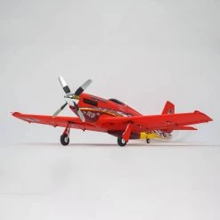 Best Sale 💯 FMS P-51D Mustang Dago 1100mm PNP with Reflex, Red 😀