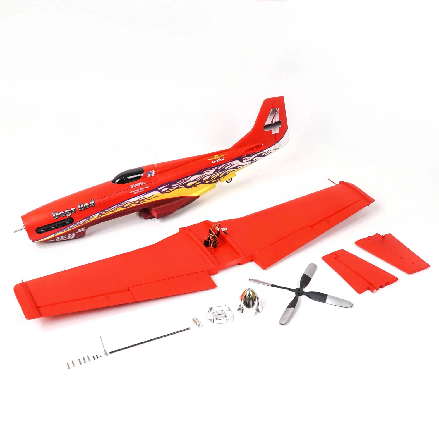 Best Sale ๐ฏ FMS P-51D Mustang Dago 1100mm PNP with Reflex, Red ๐ 8 Best Sale ๐ฏ FMS P-51D Mustang Dago 1100mm PNP with Reflex, Red ๐ - Image 8