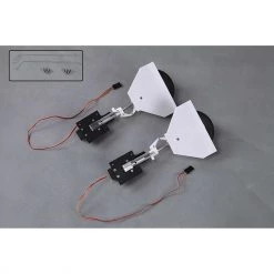 New 🤩 FMS Main Gear System: T28 V4 1400mm, Red 👏