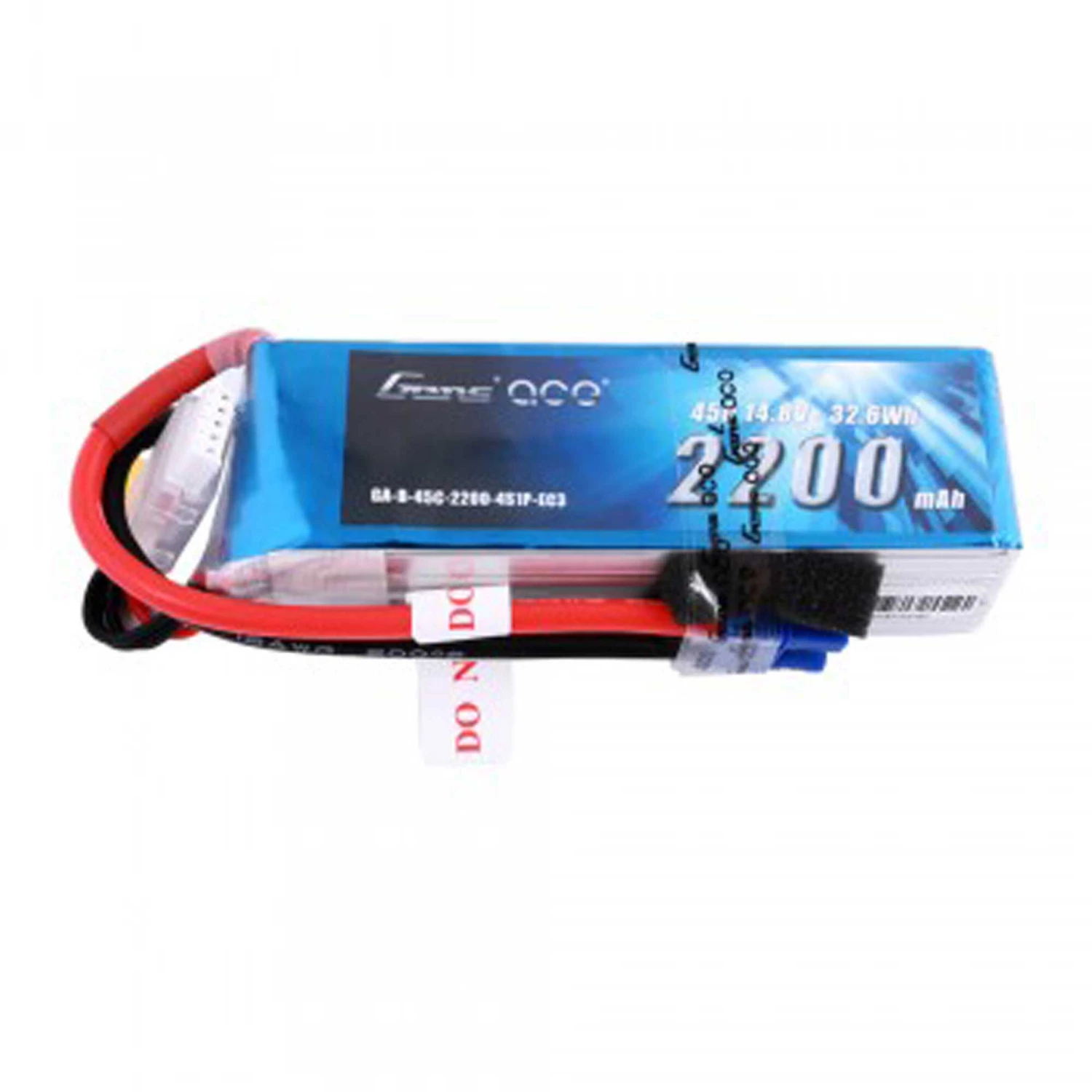 New 👏 Gens Ace 14.8V 2200 Capacity 4S Voltage 45C LiPo, EC3 😀 2 New 👏 Gens Ace 14.8V 2200 Capacity 4S Voltage 45C LiPo, EC3 😀 - Image 2