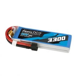 Best Sale ✨ Gens Ace 14.8V 3300mAh 45C 4S LiPo Battery: EC3, Deans 👏