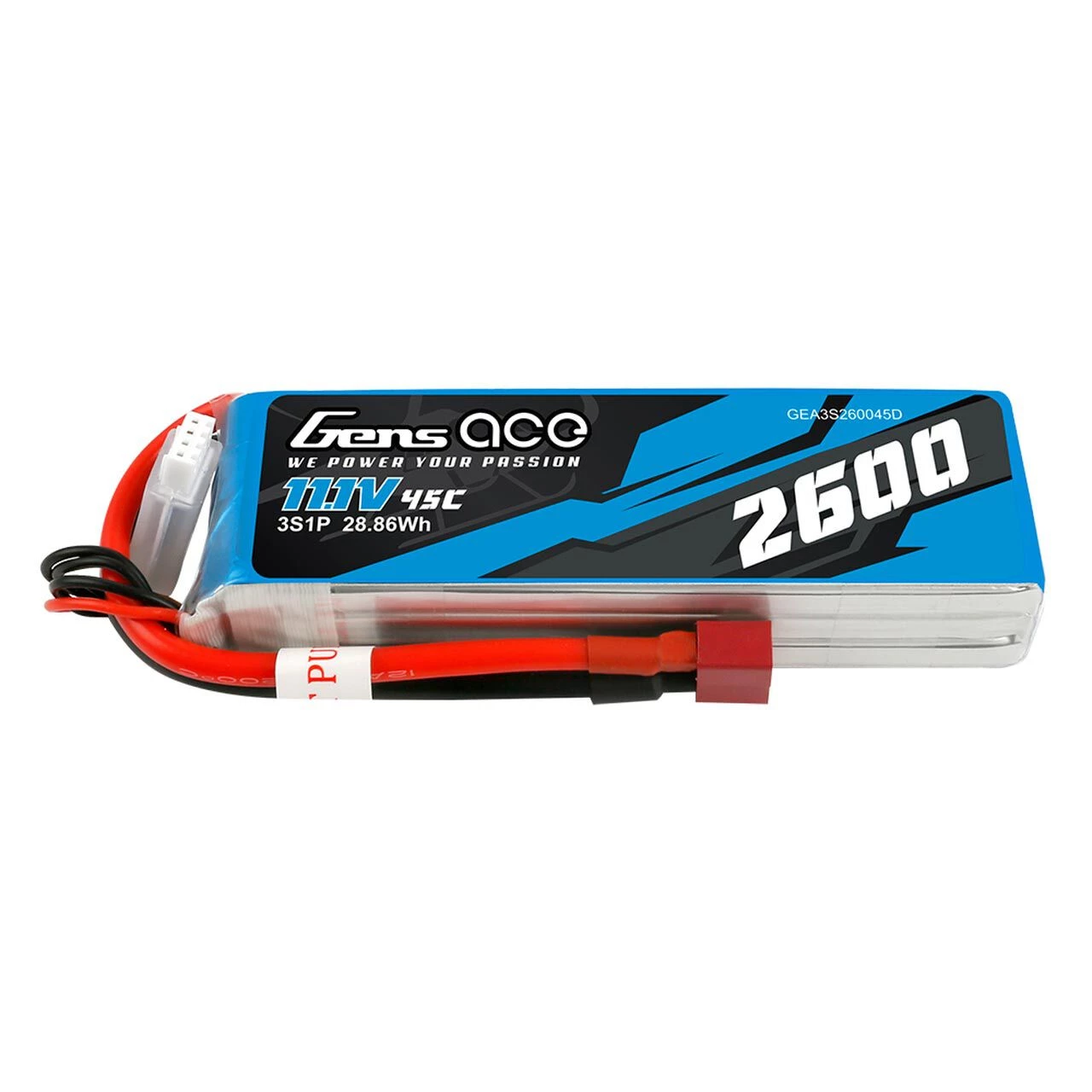 Best reviews of ๐ Gens Ace 11.1V 2600mAh 3S 45C LiPo Battery: Deans โจ 1 Best reviews of ๐ Gens Ace 11.1V 2600mAh 3S 45C LiPo Battery: Deans โจ
