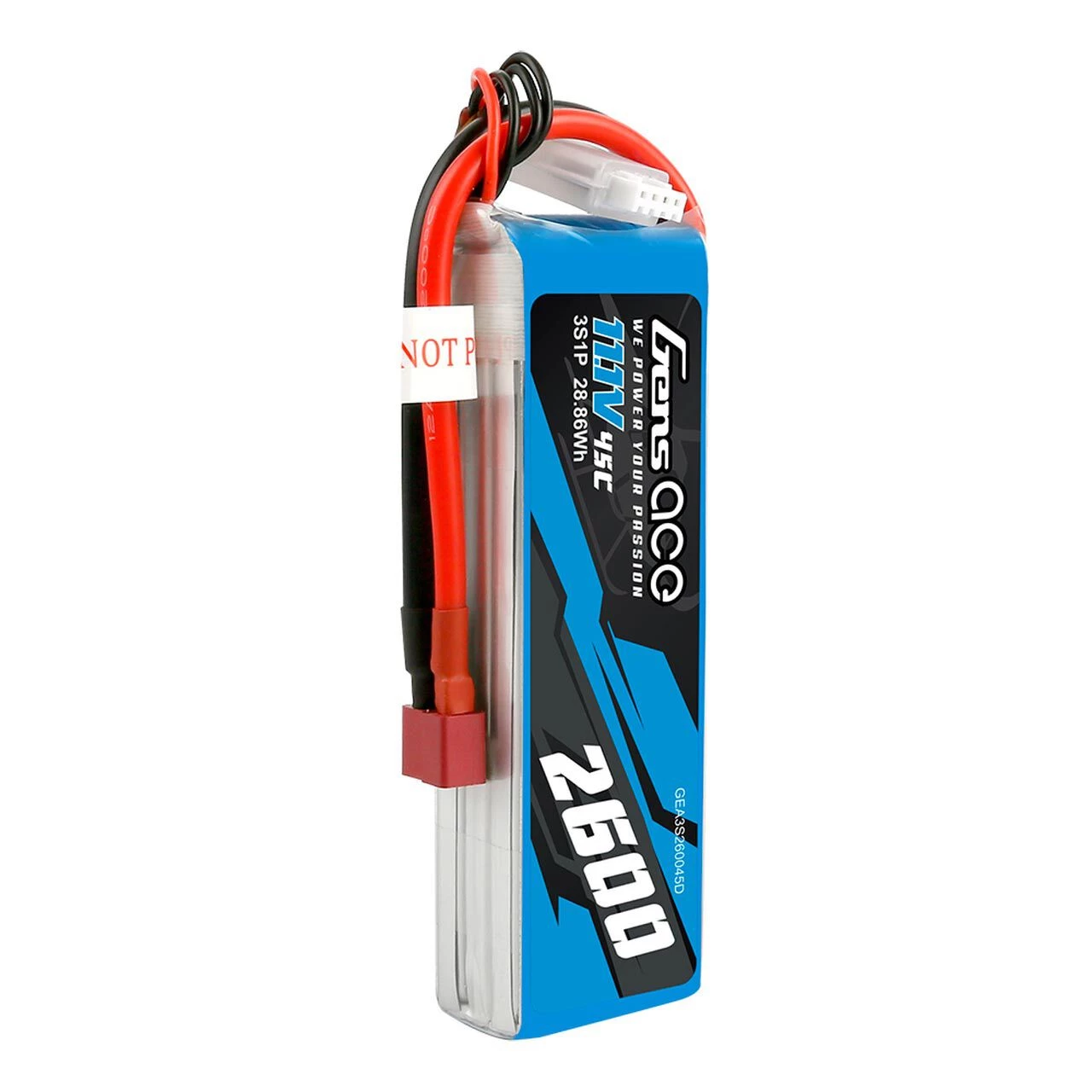 Best reviews of ๐ Gens Ace 11.1V 2600mAh 3S 45C LiPo Battery: Deans โจ 3 Best reviews of ๐ Gens Ace 11.1V 2600mAh 3S 45C LiPo Battery: Deans โจ - Image 3