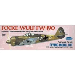 Cheapest 🛒 Guillow Focke-Wulf FW-190 Kit, 16.5" 🎁