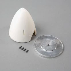 Outlet ❤️ Hangar 9 4" Spinner with Alum Backplate: Van's RV-4 30cc 💯