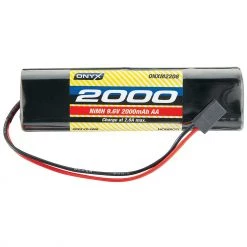 Buy ❤️ Onyx 9.6V 2000mAh AA NiMH Square Transmitter Battery: Universal Receiver 🔔