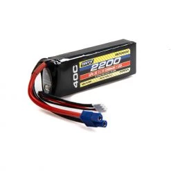 Deals 😍 Onyx 11.1V 2200mAh 3S 40C LiPo Battery: EC3 🧨