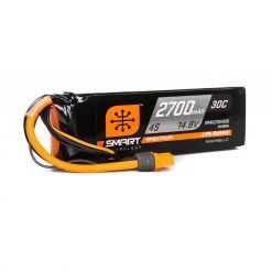 Best deal 👏 Spektrum 14.8V 2700mAh 4S 30C Smart LiPo Battery: IC3 🧨
