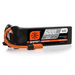 Top 10 🌟 Spektrum 22.2V 5000mAh 6S 50C Smart LiPo Battery: IC5 ✔️